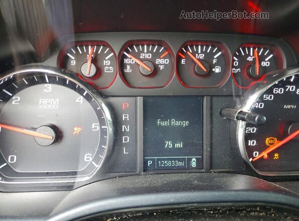 1GTV2LEC0JZ233961 2018 GMC SIERRA Black Vista del cuadro de instrumentos