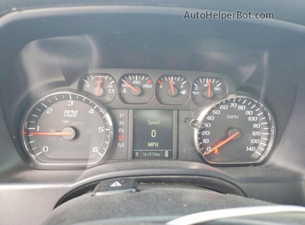 1GTV2LEC1GZ382906 2016 GMC SIERRA White Instrument cluster view