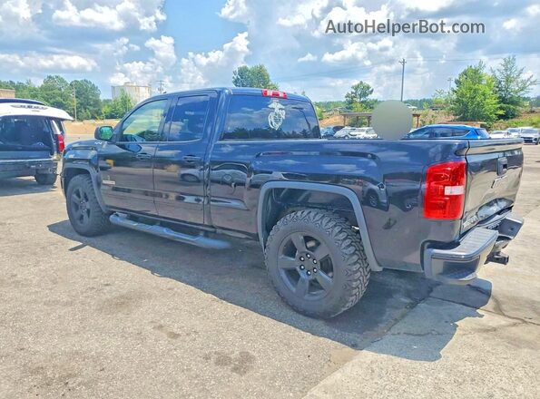 1GTV2LEC2JZ106595 2018 GMC SIERRA Black Trasero izquierdo