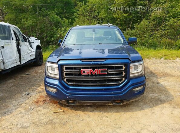 1GTV2LEC3HZ227937 2017 GMC SIERRA Blue Widok z przodu