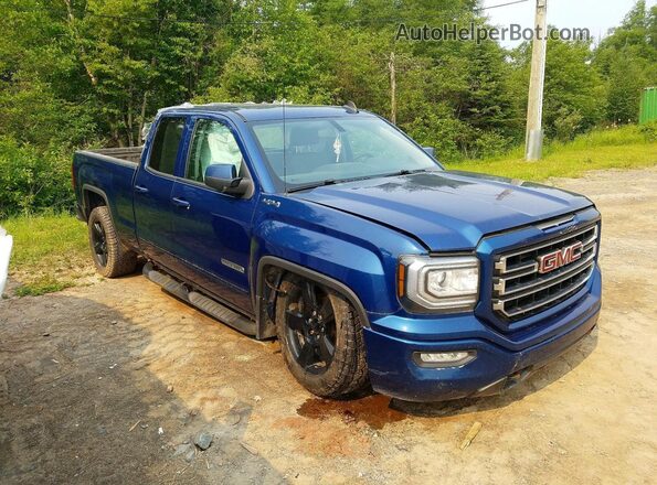 1GTV2LEC3HZ227937 2017 GMC SIERRA Blue Przód prawy