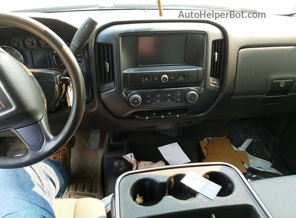1GTV2LEC3HZ227937 2017 GMC SIERRA Blue Widok deski rozdzielczej