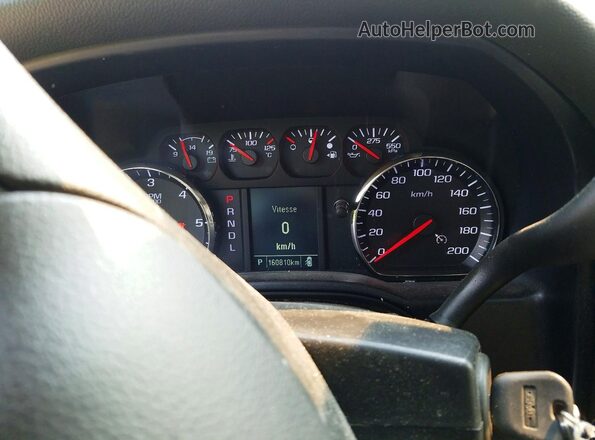1GTV2LEC3HZ227937 2017 GMC SIERRA Blue Widok zestawu wskaźników