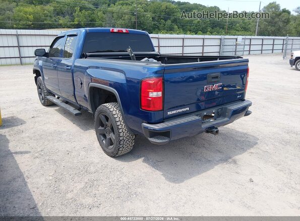 1GTV2LEC3JZ124118 2018 GMC SIERRA Dark Blue Tył lewy