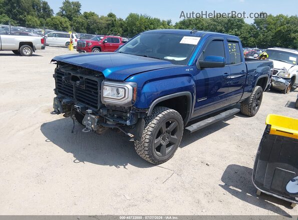 1GTV2LEC3JZ124118 2018 GMC SIERRA Dark Blue Przód lewy