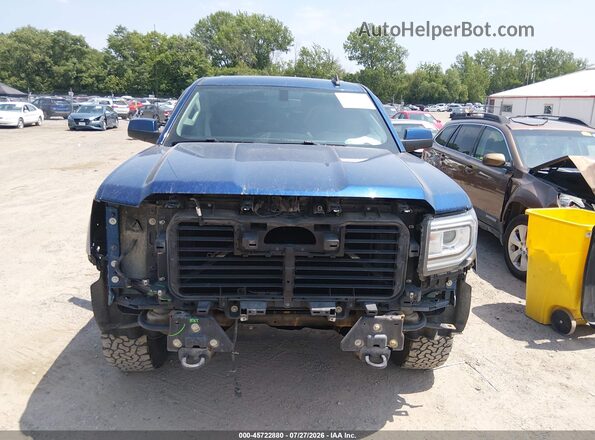 1GTV2LEC3JZ124118 2018 GMC SIERRA Dark Blue Widok zestawu wskaźników