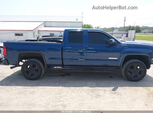 1GTV2LEC3JZ124118 2018 GMC SIERRA Dark Blue Widok wnętrza z tyłu