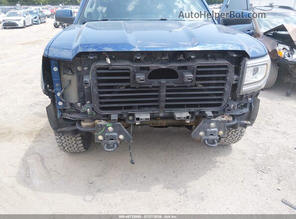 1GTV2LEC3JZ124118 2018 GMC SIERRA Dark Blue 