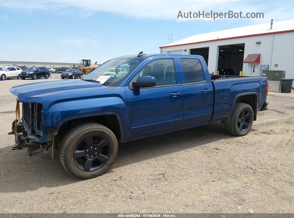 1GTV2LEC3JZ202087 2018 GMC SIERRA Blue Przód lewy