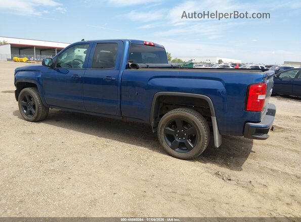 1GTV2LEC3JZ202087 2018 GMC SIERRA Blue Tył lewy