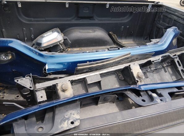 1GTV2LEC3JZ202087 2018 GMC SIERRA Blue Widok zestawu wskaźników