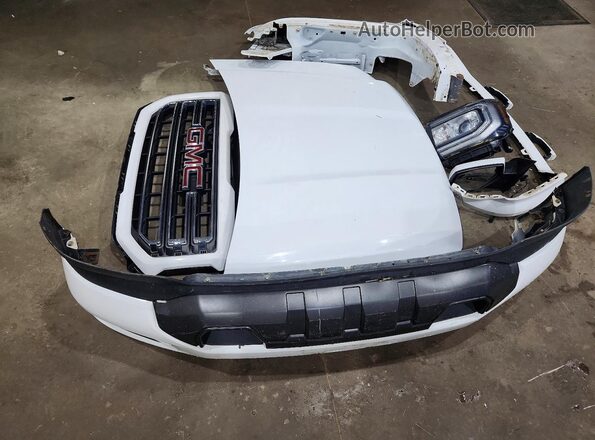 1GTV2LEC4JZ322108 2018 GMC SIERRA White Շարժիչի բաժամունքի տեսք
