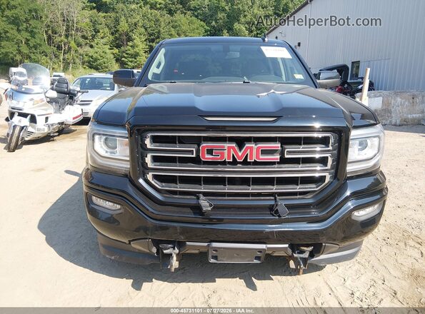1GTV2LEC7HZ295688 2017 GMC SIERRA Black Вид щитка приладів