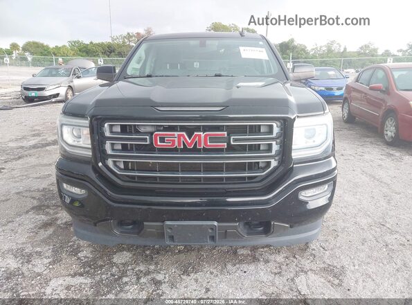 1GTV2LEC8GZ224515 2016 GMC SIERRA Black Vista del cuadro de instrumentos