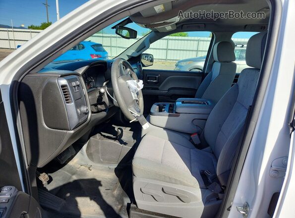 1GTV2LEH1HZ367724 2017 GMC SIERRA White წინა სალონის ხედი