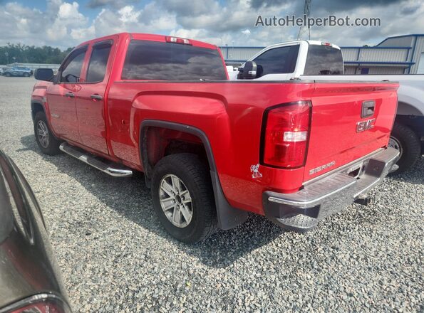 1GTV2LEH7JZ285292 2018 GMC SIERRA Red უკანა მარცხენა