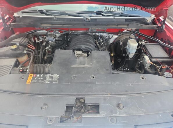 1GTV2LEH7JZ285292 2018 GMC SIERRA Red უკანა სალონის ხედი