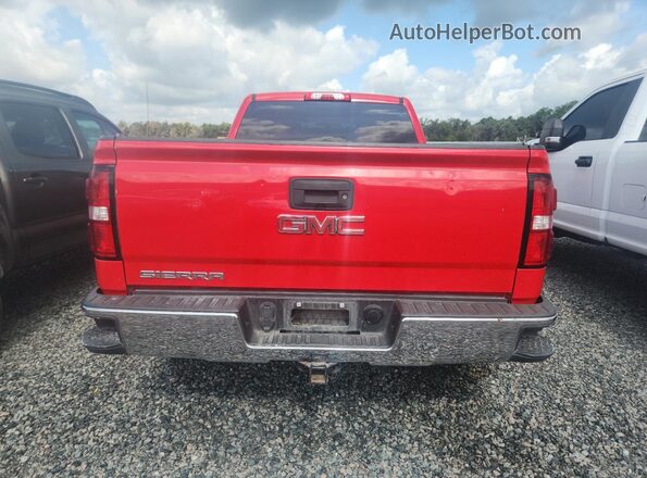 1GTV2LEH7JZ285292 2018 GMC SIERRA Red 