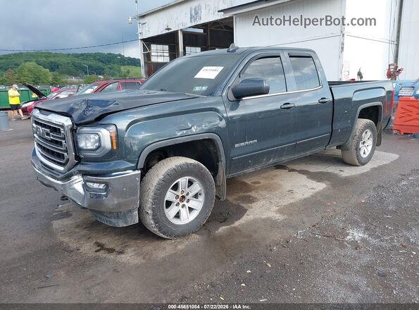 1GTV2MEC0HZ180940 2017 GMC SIERRA Dark Blue Передня ліва чверть