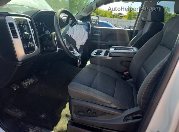 1GTV2MEC0HZ299488 2017 GMC SIERRA White წინა სალონის ხედი