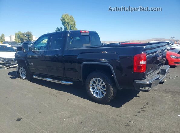 1GTV2MEC0JZ306154 2018 GMC SIERRA Black Trasero izquierdo