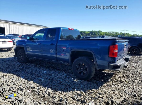 1GTV2MEC2JZ101600 2018 GMC SIERRA Blue Trasero izquierdo