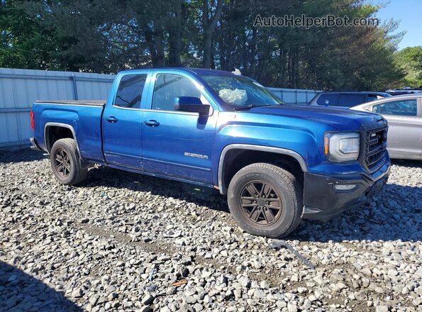 1GTV2MEC2JZ101600 2018 GMC SIERRA Blue Delantero derecho
