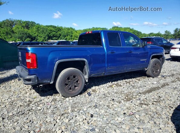 1GTV2MEC2JZ101600 2018 GMC SIERRA Blue Trasero derecho