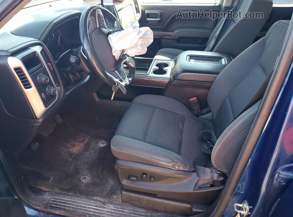 1GTV2MEC2JZ101600 2018 GMC SIERRA Blue Vista interior delantera