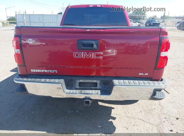 1GTV2MEC2JZ142762 2018 GMC SIERRA Красный 