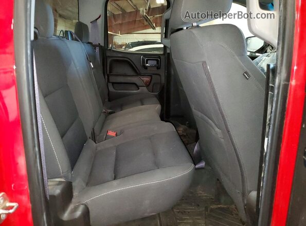 1GTV2MEC3HZ107268 2017 GMC SIERRA Red Rear seats view