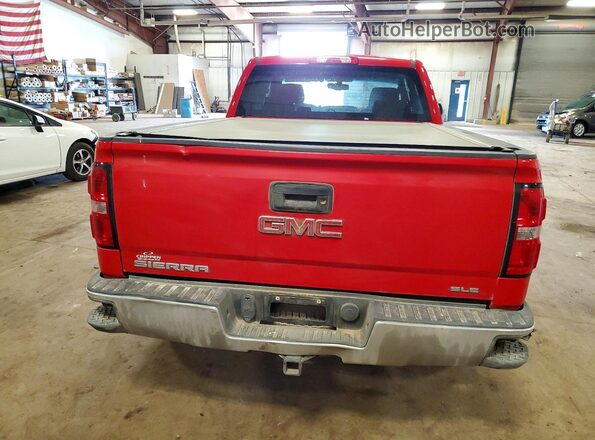 1GTV2MEC3HZ107268 2017 GMC SIERRA Red Rear view