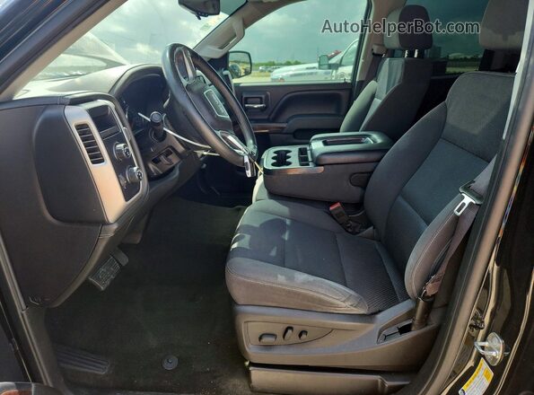 1GTV2MEC3HZ197604 2017 GMC SIERRA Black Սալոնի դիմացի տեսք