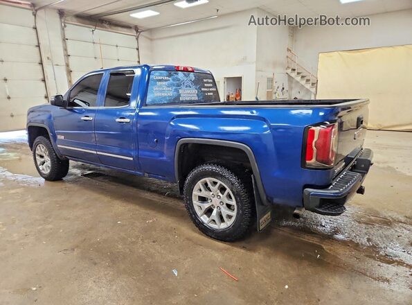 1GTV2MEC5GZ122594 2016 GMC SIERRA Синий Задняя левая четверть