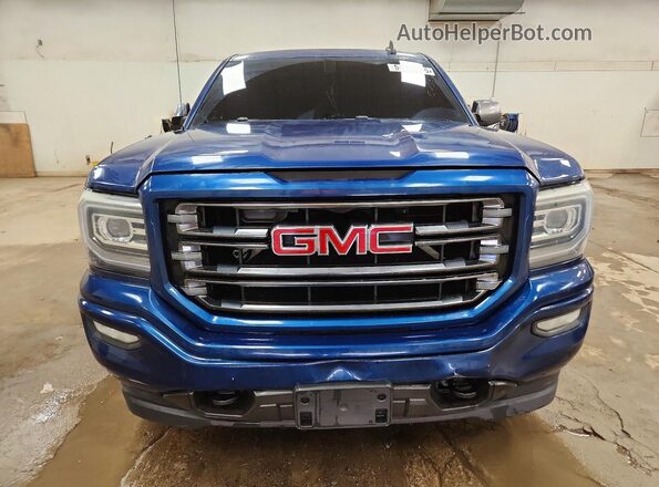 1GTV2MEC5GZ122594 2016 GMC SIERRA Синий Вид спереди
