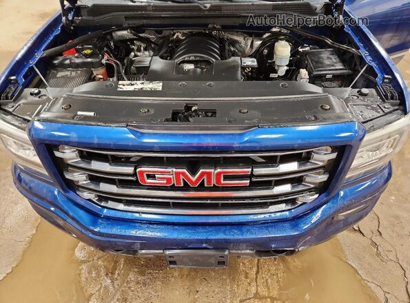 1GTV2MEC5GZ122594 2016 GMC SIERRA Синий Вид задней части салона