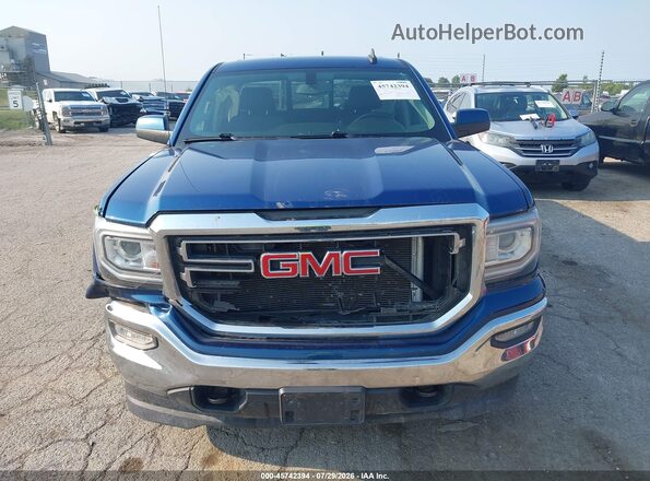 1GTV2MEC5GZ233713 2016 GMC SIERRA Blue ხელსაწყოთა პანელის ხედი