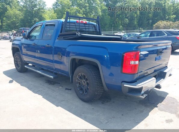 1GTV2MEC8HZ137091 2017 GMC SIERRA Синий Задняя левая четверть