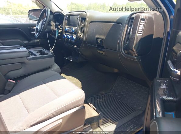 1GTV2MEC8HZ137091 2017 GMC SIERRA Синий Вид салона спереди