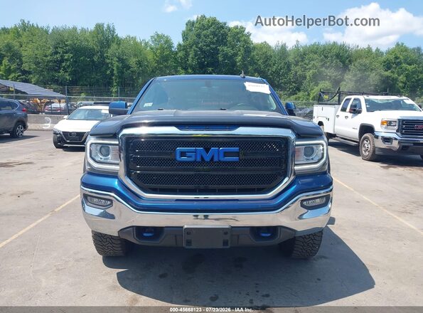 1GTV2MEC8HZ137091 2017 GMC SIERRA Синий Вид щитка приборов