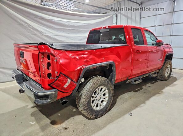 1GTV2MEC8JZ271895 2018 GMC SIERRA Красный Задняя правая четверть