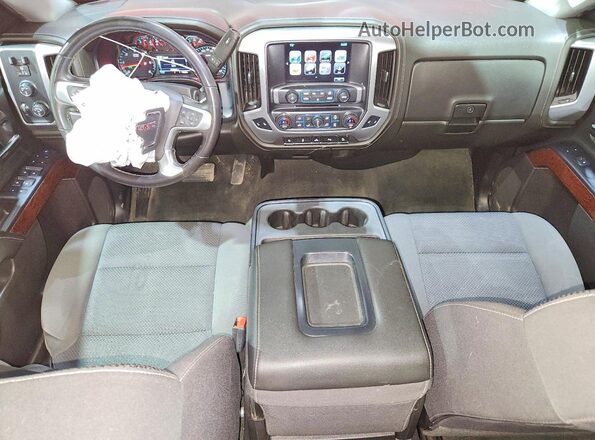 1GTV2MEC8JZ271895 2018 GMC SIERRA Красный Вид панели приборов