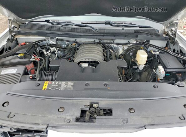 1GTV2NEC2JZ330901 2018 GMC SIERRA Серебряный Вид задней части салона