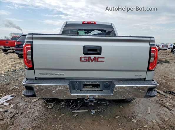 1GTV2NEC2JZ330901 2018 GMC SIERRA Серебряный Вид сзади