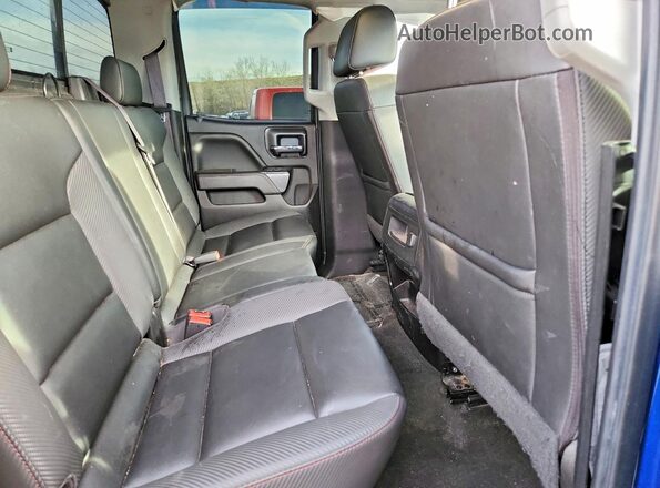 1GTV2NEC4HZ372190 2017 GMC SIERRA Blue Rear seats view