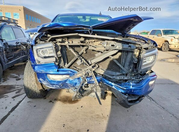 1GTV2NEC4HZ372190 2017 GMC SIERRA Blue Front view
