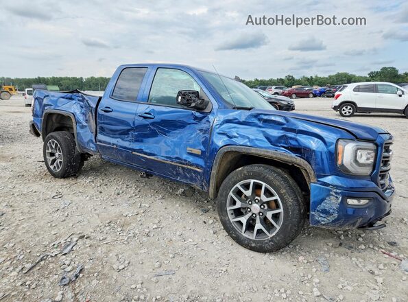 1GTV2NEC8HZ242672 2017 GMC SIERRA Blue Przód prawy