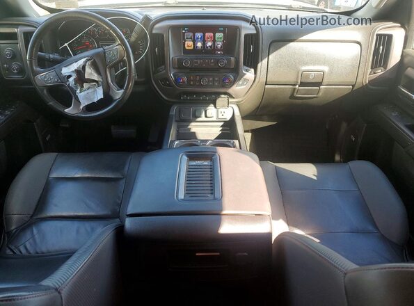 1GTV2NEC8HZ245653 2017 GMC SIERRA Blue Вид панелі приладів
