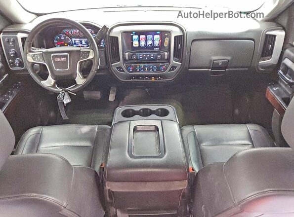 1GTV2NEC8HZ376100 2017 GMC SIERRA Silver Widok deski rozdzielczej