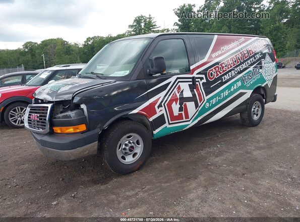 1GTW7AFF4H1120316 2017 GMC SAVANA 2500 Black Vista tres cuartos delantera izquierda